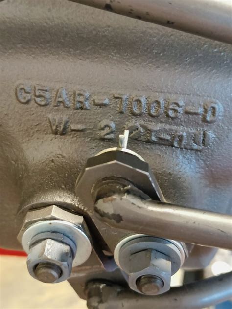 ford k transmission code