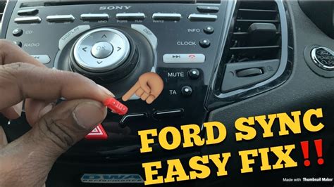 ford sync bluetooth code