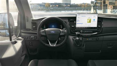 Ford Transit Van showcasing its advanced safety features