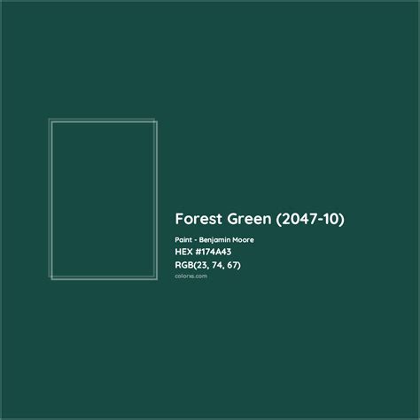 forest green pantone hex code