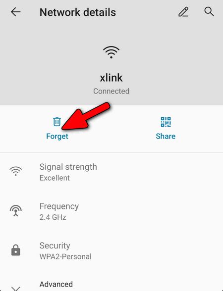 forget network