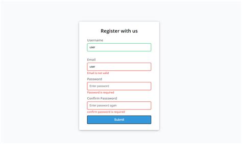 form validation source code javascript