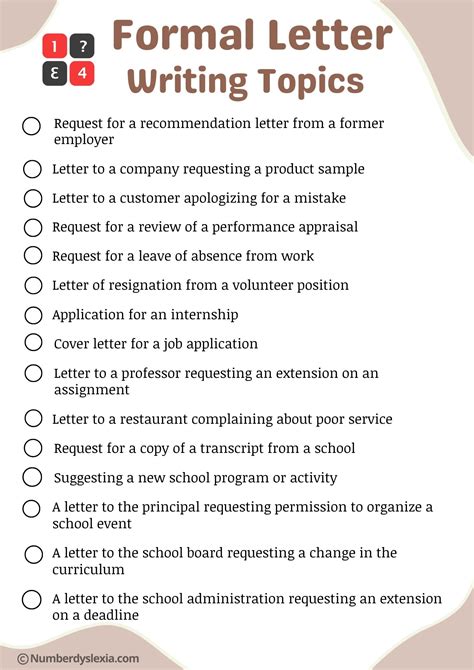 formal letter questions for class 3rd