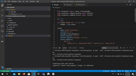 format document not working vscode