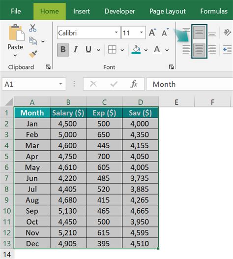 format excel worksheet for printing