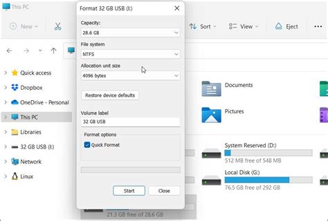 format file explorer