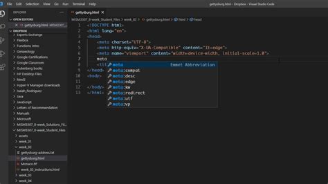 format html file in visual studio code