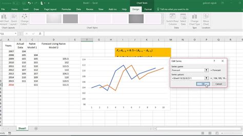 format multiple lines in excel chart