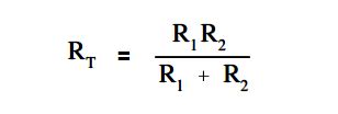 formula for parallel circuit resistance