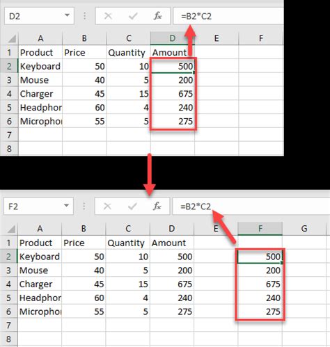 formula not changing to value