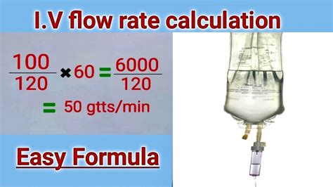 formula of iv fluid computation