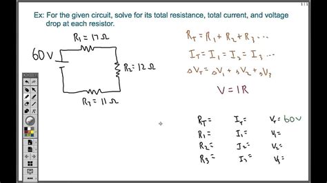 formulas for series circuits