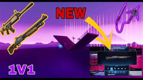 fortnite 1v1 with all weapons map code