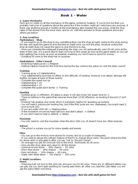 Four Elements Trainer Part 1 Walkthrough Anal