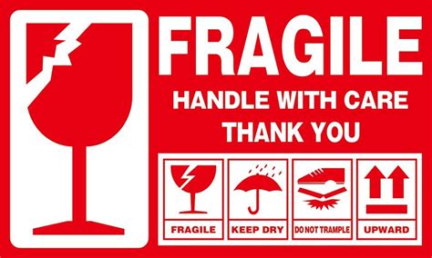 Fragile Label