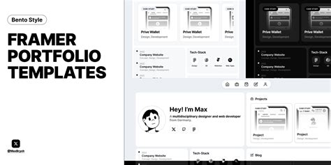 Framer Design Portfolio Template
