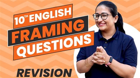 framing questions with answers pdf class 10