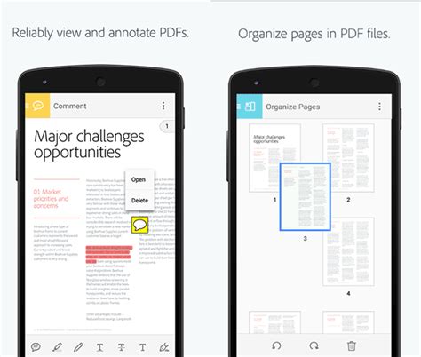 free adobe acrobat reader for android