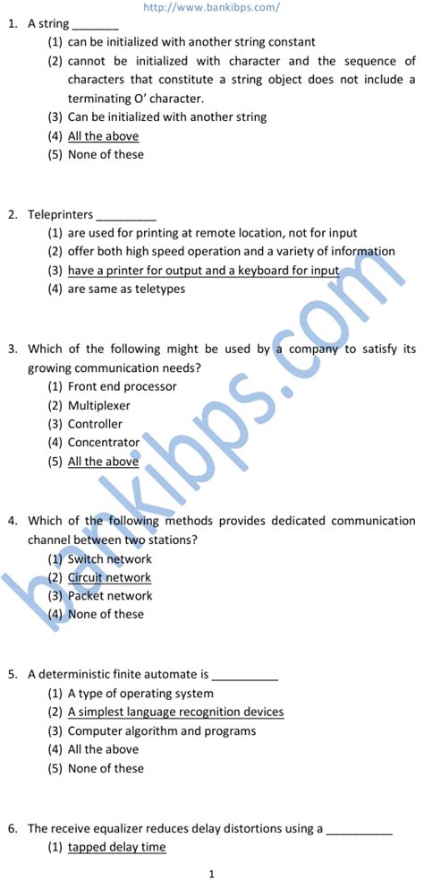 free aptitude test questions for interview with answers pdf