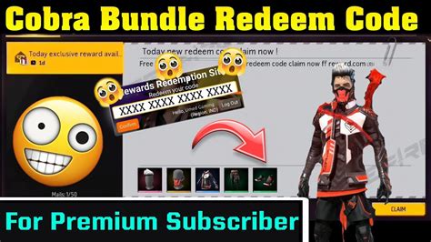 free cobra bundle redeem code