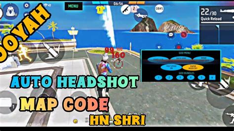 free fire 1v1 headshot craftland map code