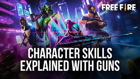 free fire character skills