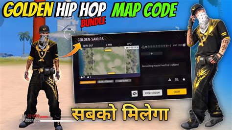 free fire craftland bundle map code