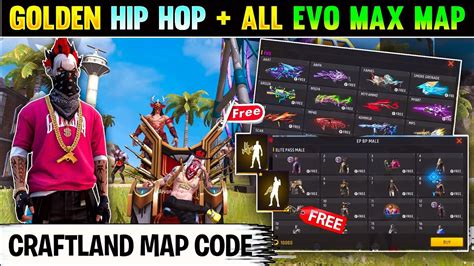 free fire craftland map code hacker