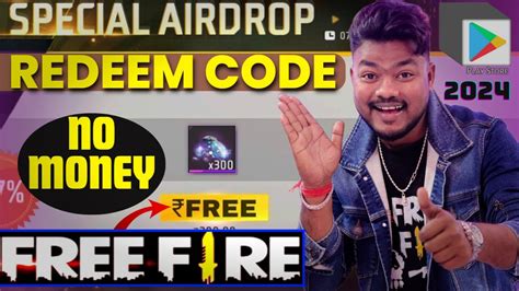 free fire free airdrop redeem code