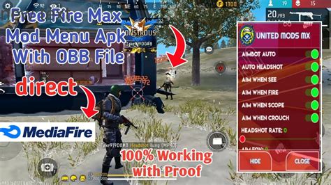 free fire max hack mod menu download link