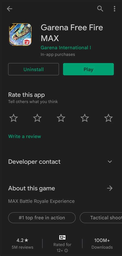 free fire max system requirements for android