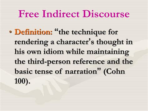 free indirect discourse