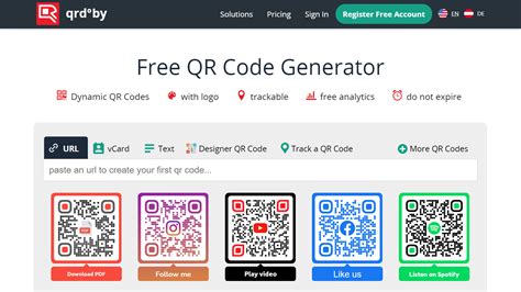 free qr code generator list
