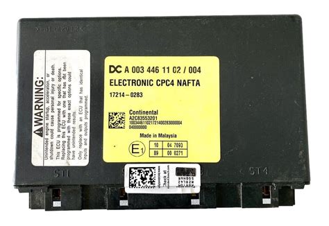 freightliner cpc module location