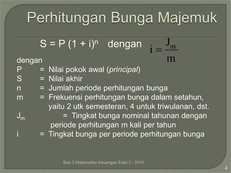 frekuensi bunga majemuk
