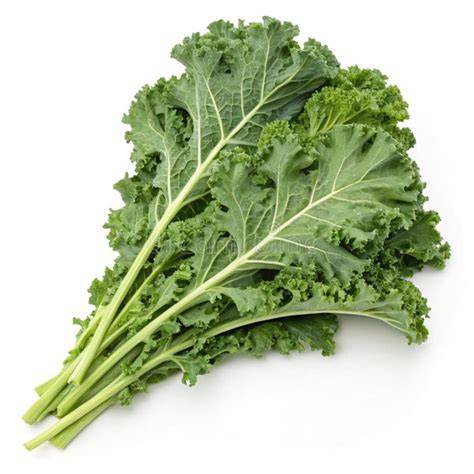 fresh kale leaves