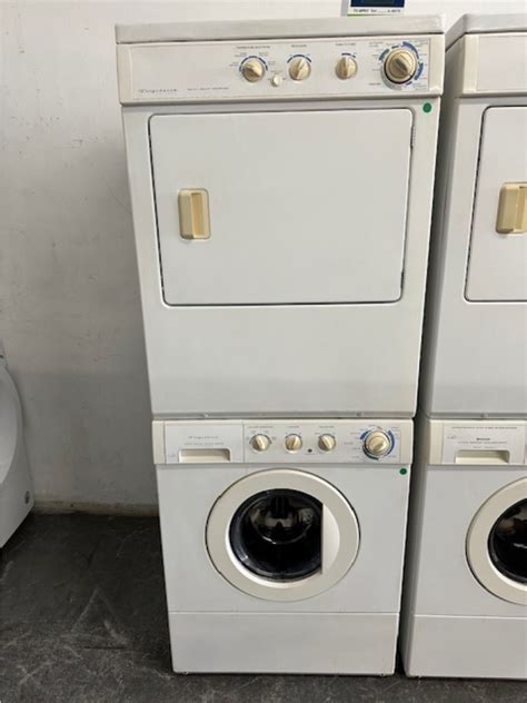 frigidaire stackable washer won't spin