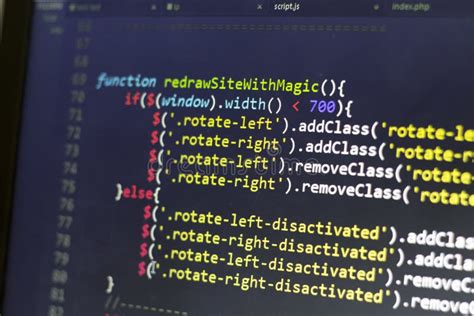 front end developer coding