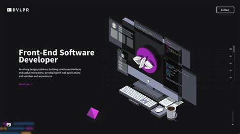 front end developer example projects