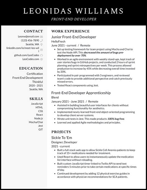 front end web developer jobs entry level