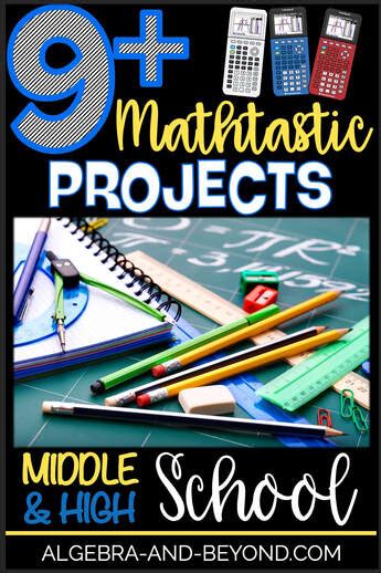 fun math projects for high school