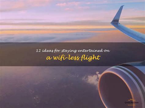 fun things to do on a plane without wifi