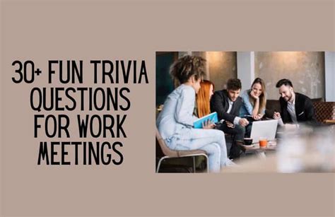 fun trivia questions for team meetings