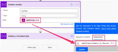 function reference power automate