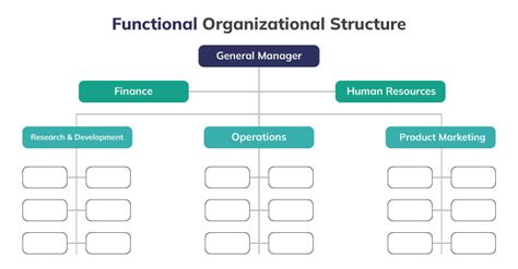 functions of functional organizational structure