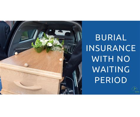 funeral insurance waiting period