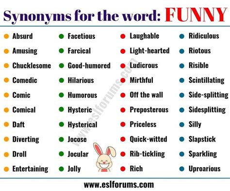 funny in other words
