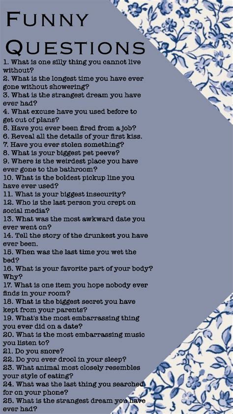 funny questions to ask for game