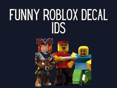 funny roblox decal ids 2024
