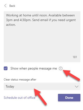 funny teams status message examples